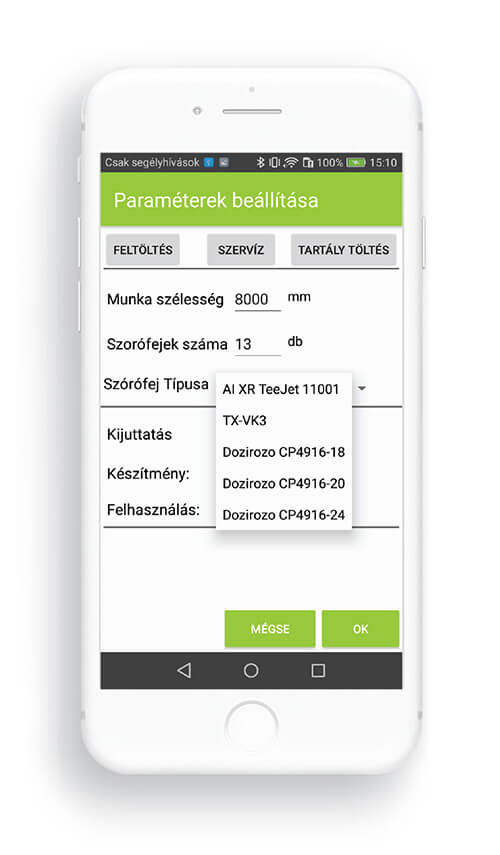 Temposensor basic képernyő 1